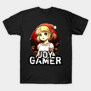 Kawaii Anime Girl Gamer Christmas Quote T-Shirt